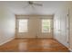 Spacious bedroom featuring hardwood floors and large windows at 22 Old Macon Dr, Ormond Beach, FL 32174