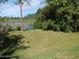 Large backyard with lush grass and lake view at 27805 Kathryn Cir, Paisley, FL 32767