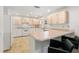 Galley-style kitchen with updated countertops and appliances at 2928 Bristol Ln, South Daytona, FL 32119