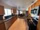 Kitchen with stainless steel appliances and granite countertops at 1146 Riverside Dr, Daytona Beach, FL 32117