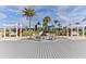 Fire pit on a deck with seating and pergolas at 277 Cyan Ave, Daytona Beach, FL 32124