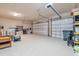 Two-car garage with ample storage space and epoxy floor at 277 Cyan Ave, Daytona Beach, FL 32124