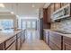 Modern kitchen with stainless steel appliances and an island at 277 Cyan Ave, Daytona Beach, FL 32124