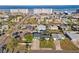 Aerial view of house near beach and ocean at 3603 Surfside Ter, Port Orange, FL 32127