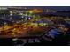 Nighttime aerial view of the marina at 404 S Beach St # 010 101, Daytona Beach, FL 32114