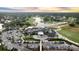 Clubhouse and parking lot aerial view at 437 Harbour Town Ln, Ormond Beach, FL 32174
