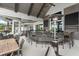 Relaxing outdoor bar with seating and heaters at 437 Harbour Town Ln, Ormond Beach, FL 32174