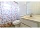Bathroom with shower/tub and vanity at 451 Arthur Ave, Daytona Beach, FL 32114