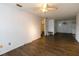 Bright living room with laminate flooring at 451 Arthur Ave, Daytona Beach, FL 32114