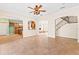 Open living room, kitchen, and Gathering room with tile floors at 973 Bearded Oaks Ter, Longwood, FL 32779