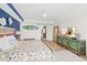 King bedroom with ocean view and TV at 2300 N Atlantic Ave # 1701, Daytona Beach, FL 32118