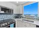 Modern kitchen with ocean view at 2300 N Atlantic Ave # 1701, Daytona Beach, FL 32118