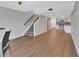 Spacious living room with wood-look floors and an open floor plan at 2329 River Ridge Rd # 13, Deland, FL 32720