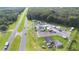 Aerial view showing the property's location near a highway at 2480 N Woodland Blvd, Deland, FL 32720