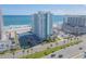 Aerial view of beachfront building with ocean views at 2800 N Atlantic Ave # 212, Daytona Beach, FL 32118
