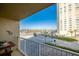 Balcony view overlooking a coastal road and ocean at 3501 S Atlantic Ave # 2030, Daytona Beach, FL 32118