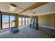 Simple gym with ocean views and cardio equipment at 3501 S Atlantic Ave # 2030, Daytona Beach, FL 32118