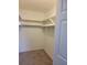 Walk-in closet with shelving and hanging rod at 525 E Roberts St, Orange City, FL 32763
