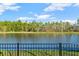 Stunning lake view from the backyard at 588 Mosaic Blvd, Daytona Beach, FL 32124