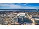 Aerial view of coastal city, hotel, and bridge at 633 S Palmetto Ave # 1010, Daytona Beach, FL 32114