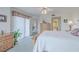 Main bedroom with ensuite bathroom and walk-in closet at 3 Oceans West Blvd # 4A5, Daytona Beach Shores, FL 32118
