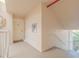 Residential hallway with door and fire alarm at 3 Oceans West Blvd # 4A5, Daytona Beach Shores, FL 32118