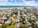 Aerial view of a house close to the beach in a residential area at 412 Phoenix Ave, Daytona Beach, FL 32118