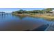Serene view of calm water and lush vegetation at 3765 John Anderson Dr, Ormond Beach, FL 32176