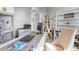 Spacious home office with a large desk and cat tree at 3765 John Anderson Dr, Ormond Beach, FL 32176