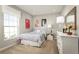 Charming bedroom with llama themed decor and white dresser at 1235 Tank Trl, Haines City, FL 33844