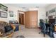 Bright home office features built-in desk and ample space at 4920 Sw 78Th Ave, Bushnell, FL 33513