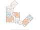 Two-story home floor plan with Primary bedroom and office at 4920 Sw 78Th Ave, Bushnell, FL 33513