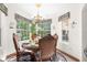 Charming breakfast nook with a view of the backyard at 4920 Sw 78Th Ave, Bushnell, FL 33513