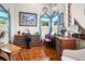 Music room with a piano and various musical instruments at 4920 Sw 78Th Ave, Bushnell, FL 33513