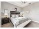 King-size bed in spacious main bedroom with updated decor at 2541 Yellow Brick Rd, Saint Cloud, FL 34772