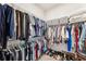 Large walk-in closet with ample shelving and hanging space at 2541 Yellow Brick Rd, Saint Cloud, FL 34772