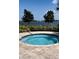 Relaxing hot tub overlooking the water at 2541 Yellow Brick Rd, Saint Cloud, FL 34772