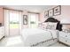 Stylish bedroom with a chic black and white theme at 360 Crossings Ave, St Cloud, FL 34771
