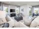 Spacious living room with plush seating and a view of the water at 5769 Anders Way, St Cloud, FL 34771