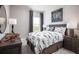 Charming bedroom with airplane-themed bedding and window at 814 Canyon Creek Dr, New Smyrna Beach, FL 32168