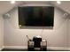 Dedicated home theater with large screen and surround sound at 34 Jackson Cir, Winter Springs, FL 32708