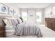 Spacious main bedroom with a king-size bed and plenty of natural light at 1337 Laramie Way, Haines City, FL 33844