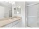 Clean bathroom with shower, vanity and updated fixtures at 1052 Ridgeville Rd, The Villages, FL 32162
