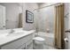 Clean bathroom with bathtub and shower at 10918 Sw 73Rd Ct, Ocala, FL 34476