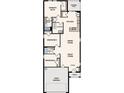 Floor plan showing a 3 bedroom, 2 bath home at 2262 Majestic Span Ave, Eagle Lake, FL 33839