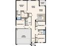 Open floor plan with 2-bay garage, 4 bedrooms and 2 baths at 1261 Chester Ave, Haines City, FL 33844