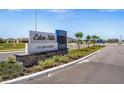 Eden Hills at Lake Alfred community entrance sign at 2350 Selenia St, Lake Alfred, FL 33850