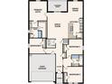 Open floor plan, 3 bedrooms, 2 baths, 2-car garage at 437 Baltic Ct, Poinciana, FL 34759