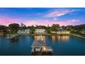 Luxury waterfront home with private dock and sunset views at 70 Riverside Dr, Ormond Beach, FL 32176
