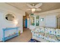 Condo entry with seating area and ocean view at 4525 S Atlantic Ave # 1502, Port Orange, FL 32127
